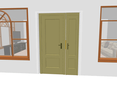 大门风水禁忌:子母门的风水化解方法_樱花风水学