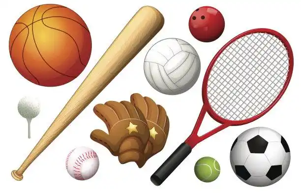 运动,与众不同,字体,网球拍,棒球棒矢量图素材_id:140542037