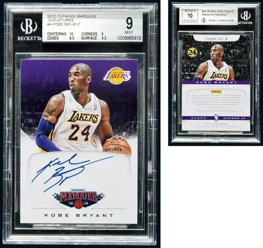 13484黑曼巴科比布莱恩特kobebryant亲笔签名卡