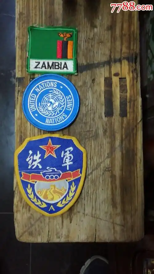 铁军维和三臂章