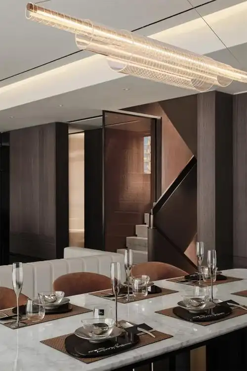 别墅样板间轻奢(南宁现代轻奢别墅样板间)-慧盖房