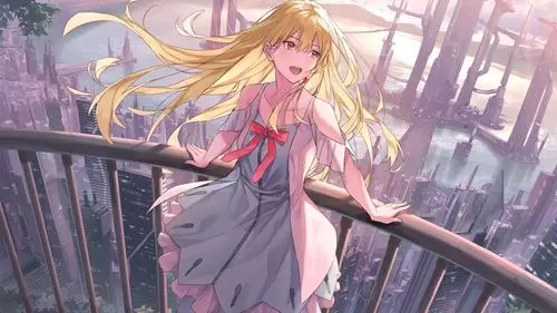 萌系治愈动漫美少女桌面壁纸