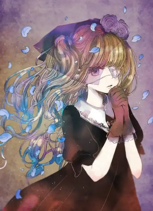 二次元异瞳动漫妖异壁纸神秘人物封面