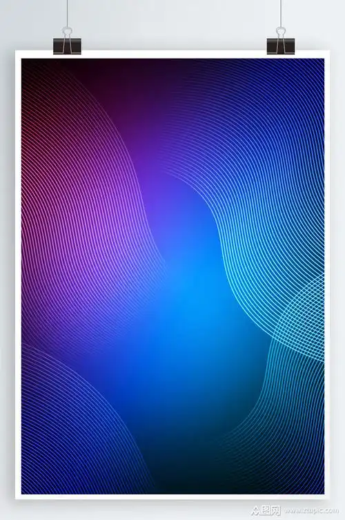 线条科技海报背景素材