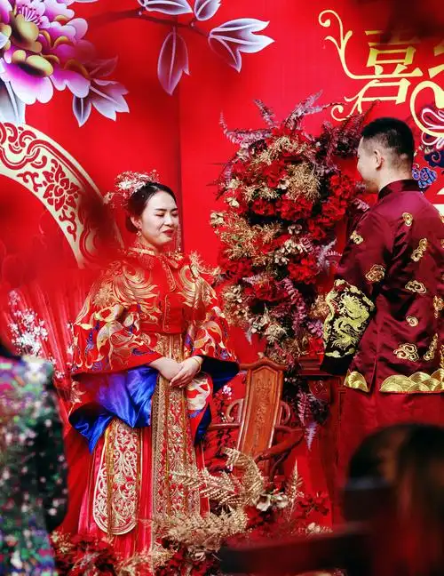 贺新郎朱安国先生新娘查文婷女士新婚志禧(婚礼现场花絮)