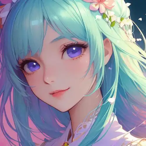 一大波好看的头像唯美二次元q版卡通个性少女赶快换上吧