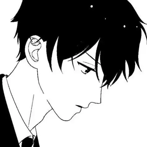 头像黑白男卡通侧面 卡通头像图片大全 -【爱个性】