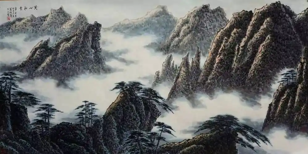 【视频直播通知】丁建国 教您画重彩山水