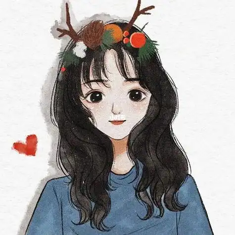 森系头像女生小清新风格头像女生水彩头像