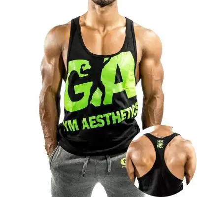 健身背心男紧身修身型肌肉运动兄弟弹力衣服夏汗衫工字无袖训练服
