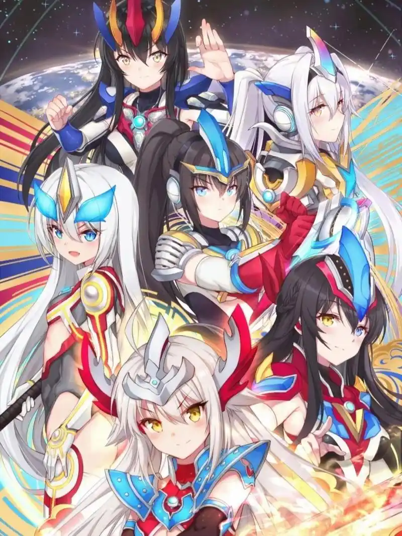 奥特曼壁纸 | 第十三弹:奥特曼娘化系列 谁最惊艳?