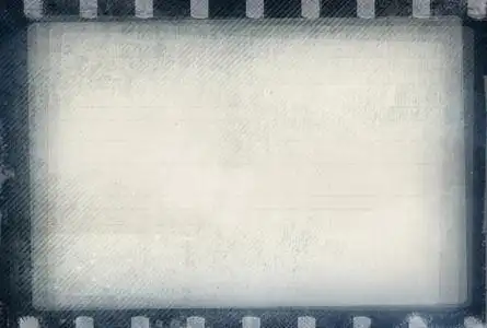垃圾电影胶片为背景,设计元素的照片