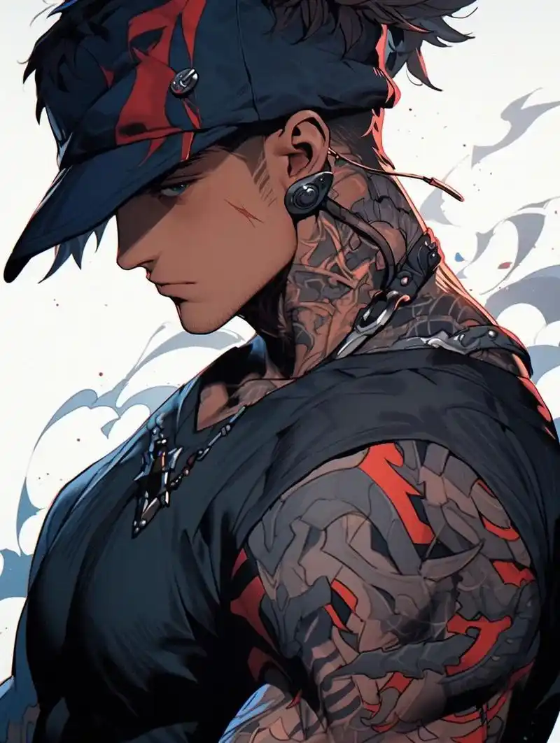 niji|优质纹身男生头像,酷         有谁和我一样喜欢纹身,二次元