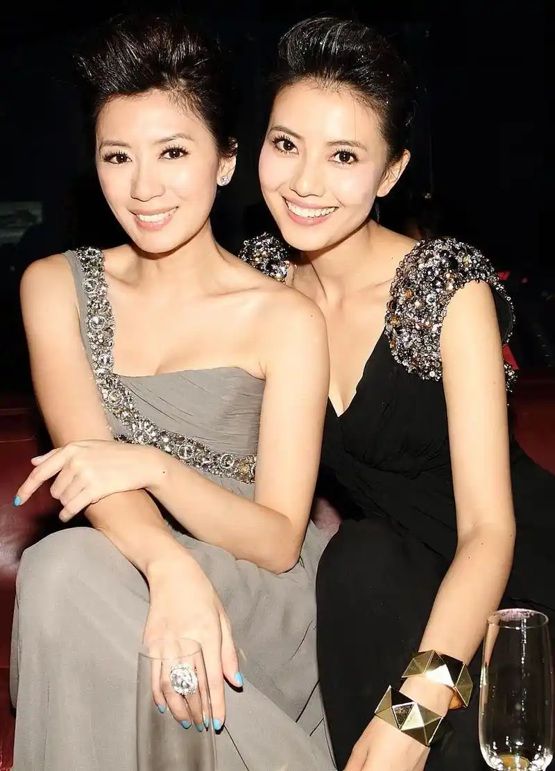 贾静雯和高圆圆,据说男的更喜欢贾静雯,因为她美的很妩媚,女的更喜欢