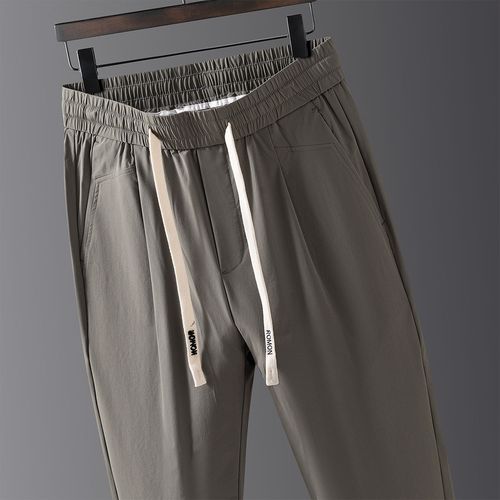 【冰丝速干】空调凉感裤子男裤夏季薄款休闲裤男舒适男士休闲裤