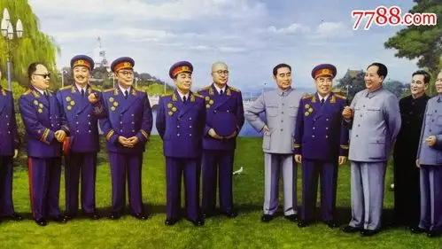 十大将军(长幅/包裹邮寄,邮局自取,邮费包含pvc管费用)