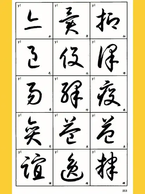 3500个草书写法珍藏高清实用29