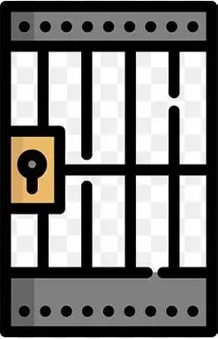 监狱怎么画监狱简笔画画法牢房简笔画动画囚犯的简笔画监狱栅栏简笔画