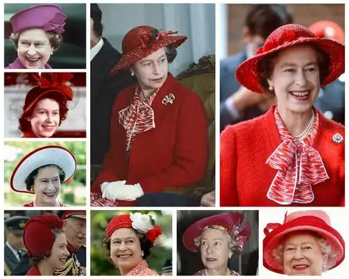 原创英国女王帽子大全