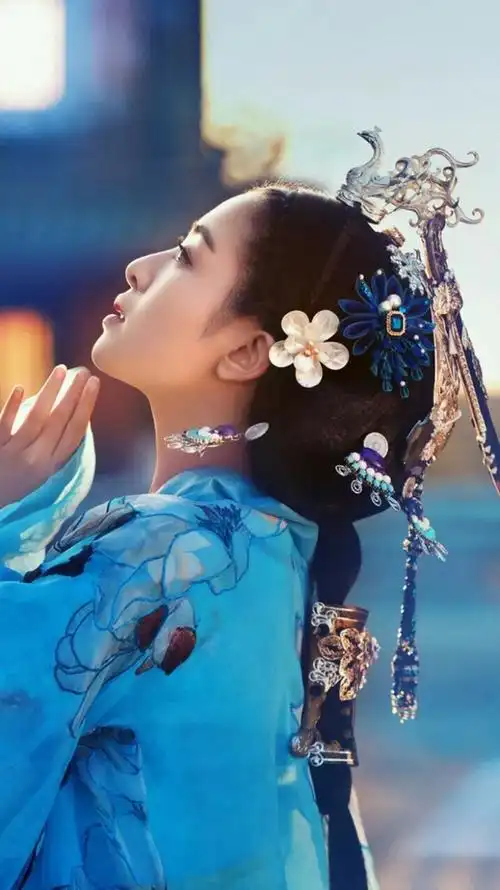 古风,古装美人,剧照,张含韵,兰陵王妃