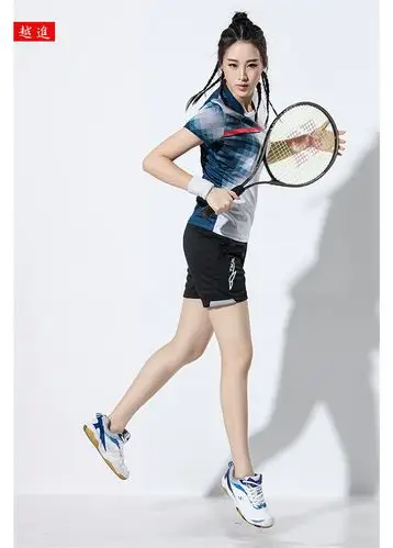 新款羽毛球服套装男女款短袖t恤比赛运动服吸汗速干乒乓球服团购