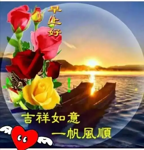 令人感到温暖的正能量问候语,免打字好看的早上好表情包图片