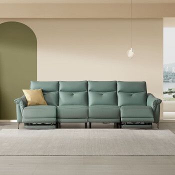 顾家家居(kuka) 顾家家居现代设计轻奢简约电动功能皮沙发客厅家具