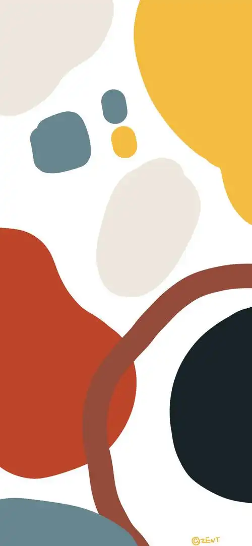 拼色块丨抽象画壁纸