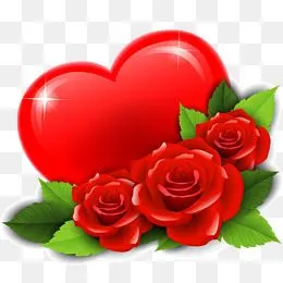 "爱心玫瑰花"