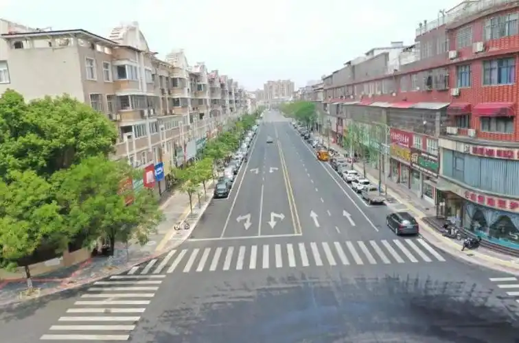 商城县居民感叹县城变化太大了