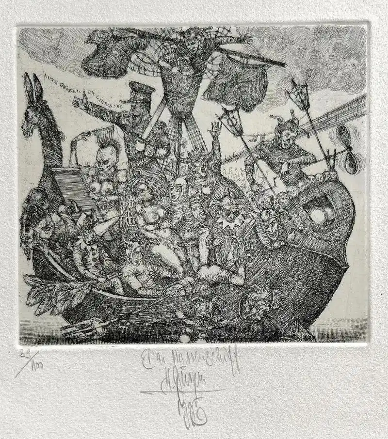 德国铜版画大师哈里斯约根斯作品欣赏 - 抖音