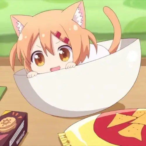 女生头像动漫二次元软萌可爱日系猫咪日常