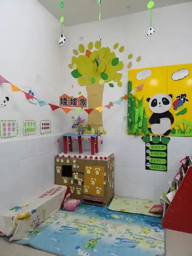 东张孟乡中心校南张孟幼儿园熊猫环创 - 美篇