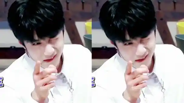 刘耀文wink完就害羞