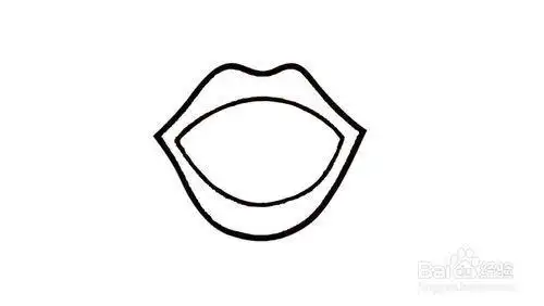嘴角上扬怎么画简笔画