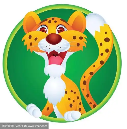 猎豹卡通