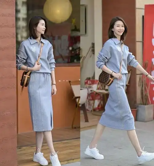 气质,与年轻有活力的外形,那么一些穿搭技巧可以进行借鉴,使服装搭配