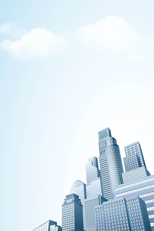 商务办公房地产海报背景素材