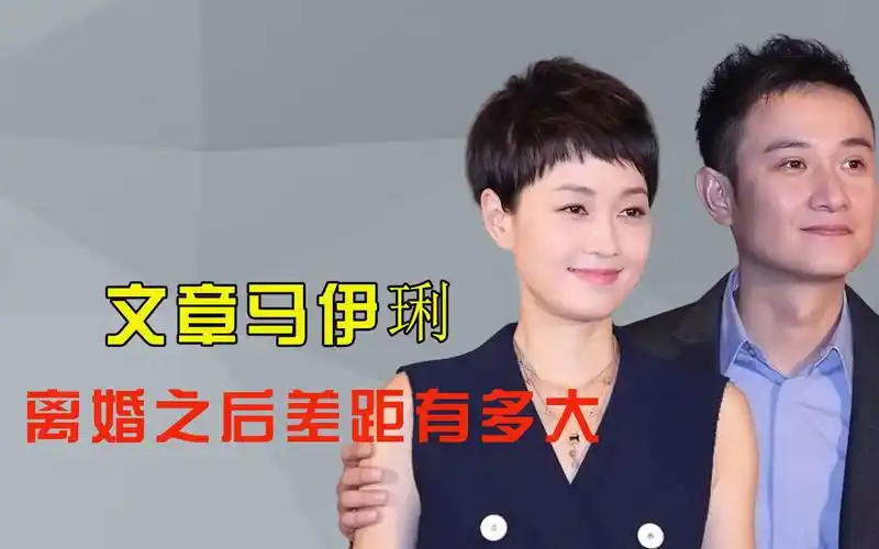 离婚四年之后,文章和马伊琍的境遇天差地别,看完让人莫名的心酸