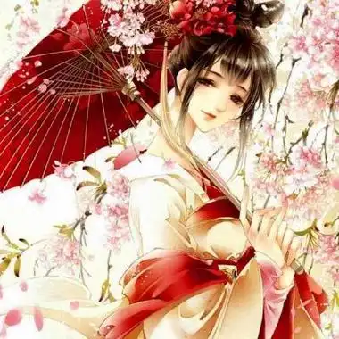 古风女生头像动漫冷艳霸气红衣 动漫头像图片大全 -【爱个性】