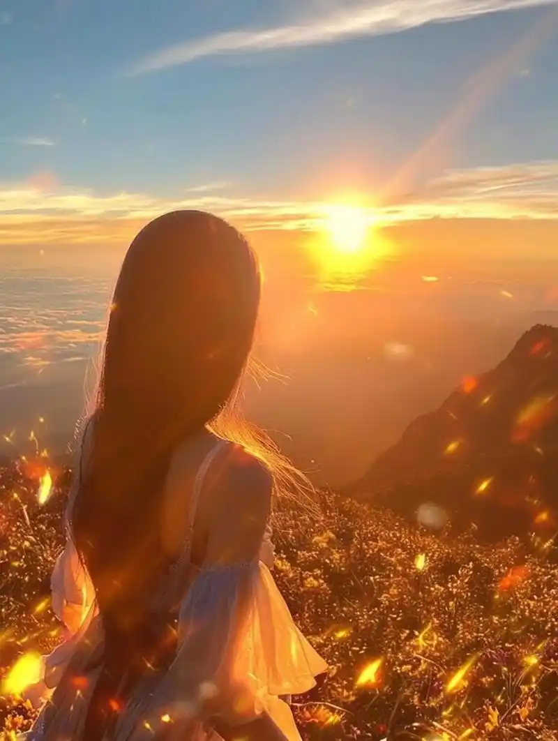 99 今天我要分享一组超级唯美的背影图片,每一张都像是在讲述一个未