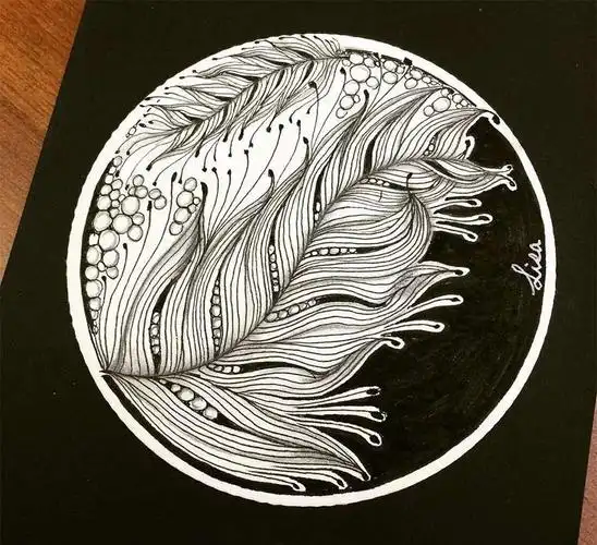 走近线描装饰画异彩纷呈的世界