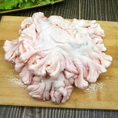 新鲜冷冻猪冠网红食品鸡冠油水油猪肠油炼花生猪肉