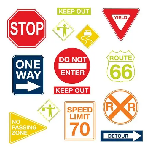 custom traffic sign reflective caution warning traffic aluminum