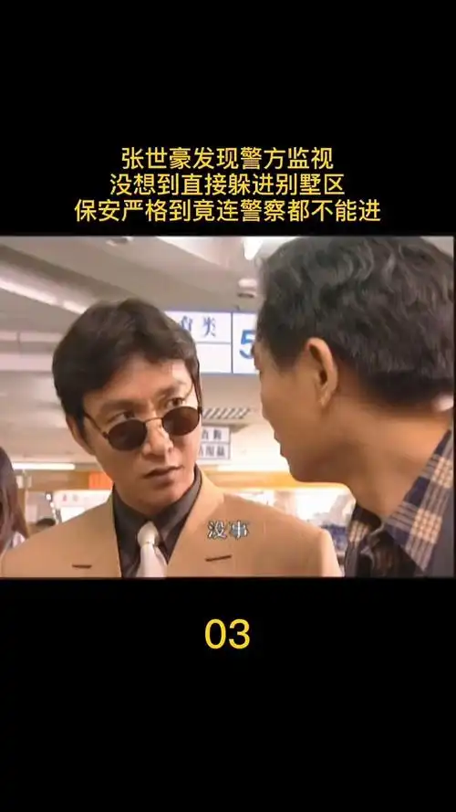 张世豪发现警方监视 没想到直接躲进别墅区 保安严格到竟连警察都不能