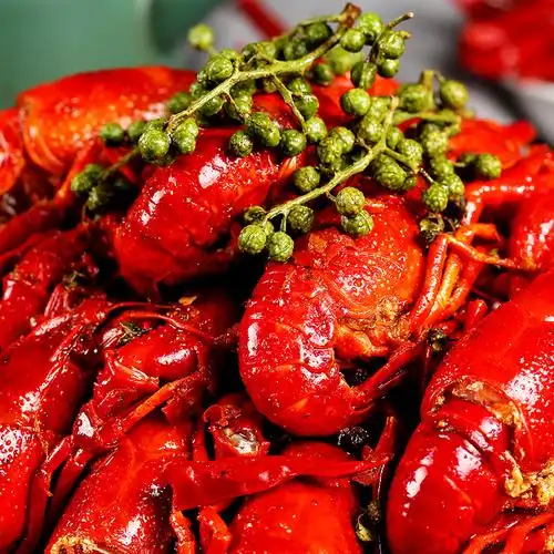 正宗盱眙红胖胖小龙虾单只虾克重9钱以上十三香味1500g1盒