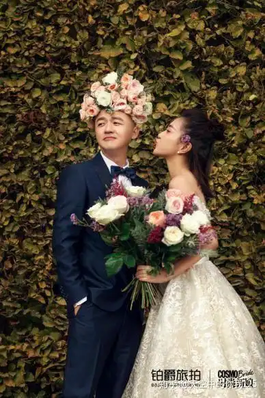 李诞520又用铂爵旅拍的婚纱照表白了,你喜欢他和黑尾酱的婚纱照吗?