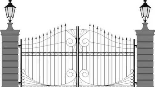 幼儿园最简单的大门简笔画
