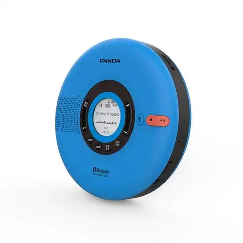 熊猫便携式英语cd学习光碟播放器dvd随身听小学cd播放机