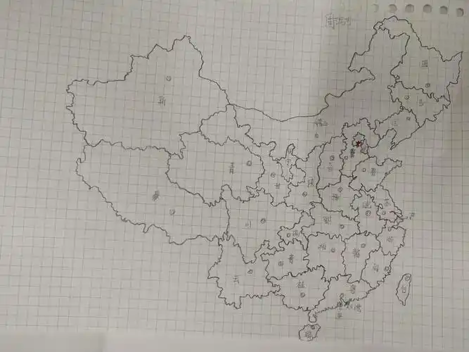 精美的地理绘图